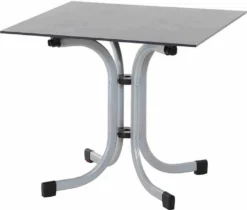 SIENA GARDEN Sola Klapptisch 80x80 Cm, Silber K95706