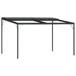 VidaXL Pavillon Mit Dach Anthrazit 4x3x2,5 M Aluminium Und Stahl -Deutschland Garten Zier Verkaufs-Shop 87687c4a1227cab612b48aa3d37ca358