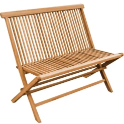 Klappbank Alessandria Teakholz Gartenbank