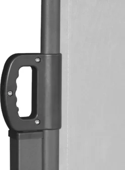 SVITA Doppel Seitenmarkise 600x200cm Sichtschutz Sonnenschutz Ausziehbar Hellgrau -Deutschland Garten Zier Verkaufs-Shop 8958654060b43eba05f8fbe50002cf97