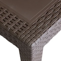 Gartentisch QUEEN Rattan-Look 150/220x90cm Kunststoff - Mokka -Deutschland Garten Zier Verkaufs-Shop 8a27325375256a1b29f5a0a33f8ff8a1