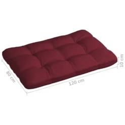 VidaXL Palettensofa-Auflagen 7 Stk. Weinrot -Deutschland Garten Zier Verkaufs-Shop 8ba757df2eef1986deef435ff5a489c6