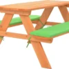 VidaXL Kinder-Picknicktisch Mit B?nken 89¡Á79¡Á50 Cm Massivholz Tanne