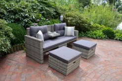 Garten Lounge Sofa Sitzgruppe Garten Couch Sessel Rattan Optik Gartenmöbel -Deutschland Garten Zier Verkaufs-Shop 8c7134470482b2144abc0889af75c5c2