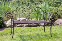 Garden Pleasure Metall Garten Bank Sitzbank Parkbank Terrasse Rost Antik Optik -Deutschland Garten Zier Verkaufs-Shop 8ca68897b173ee192fe3ea10b9478a5e