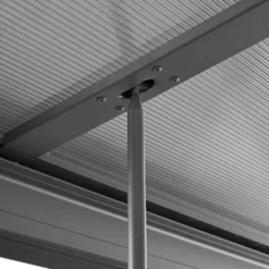 Juskys Terrassenüberdachung 7x3 M Mit Schiebedach - Terrassendach Aus Aluminium Mit Doppelstegplatten - Wetterfeste Überdachung Mit UV-Schutz - Grau -Deutschland Garten Zier Verkaufs-Shop 8d376b59466777b147db31fd5b4b3c66