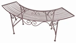 Garden Pleasure Eisen Bogenbank Sitzbank Parkbank Baumbank Edel Rost Optik Bank -Deutschland Garten Zier Verkaufs-Shop 8e650310697ebe53b3fb4ced1861086b