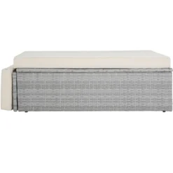 Tectake Rattan Lounge Korfu - Hellgrau -Deutschland Garten Zier Verkaufs-Shop 8f50da1eab0bdfe1f6125f46672f3bc4