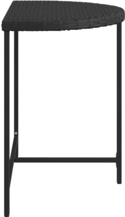 VidaXL Gartentisch Schwarz 80x50x75 Cm Poly Rattan -Deutschland Garten Zier Verkaufs-Shop 8fb9416ded257488346a34247056dcb0