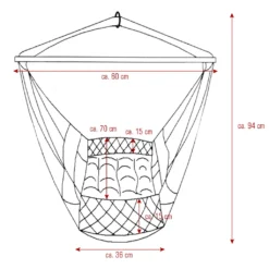 DuneDesign Babyhängematte Baby-Feder-Wiege Mit Spreizstab Befestigungsset | 100% Baumwolle Naturstoff | Kinderhängematte Hängewiege | Babyschaukel In Weiß | Balstbarkeit Max. 15KG -Deutschland Garten Zier Verkaufs-Shop 906a7a523042cc5f78c4ef2db95b79d6