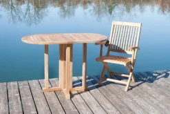 Garden Pleasure Teak Balkontisch Solo Garten Holz Esstisch Tisch Möbel Klappbar -Deutschland Garten Zier Verkaufs-Shop 9088232d07dc939fac0b74680dfd47eb
