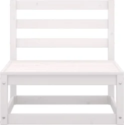 VidaXL 2-tlg. Garten-Lounge-Set Mit Kissen Weiß Kiefer Massivholz -Deutschland Garten Zier Verkaufs-Shop 93688ff13c0ba335bc6b03c14f7a5eea