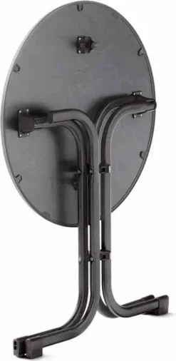 SIEGER Boulevard-Klapptisch, Ø 70x72 Cm, Eisengrau N05013 -Deutschland Garten Zier Verkaufs-Shop 93ab9b3665392d249d1e1dd5b73e285b