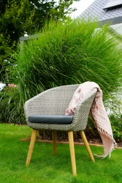 Ploß Geflechtsessel - Cocktail - Sessel "Flores" Im 2er-Set, Grau -Deutschland Garten Zier Verkaufs-Shop 93bac3472f06babd35d2564ba61df5f8