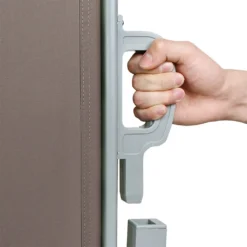 EINFEBEN Seitenmarkise Markisen Ausziehbar 160x300cm Alu Sichtschutz Windschutz Sonnenschutz Seitenrollo Braun -Deutschland Garten Zier Verkaufs-Shop 94404d9e0e3660de4d9e2039dd7f45c0