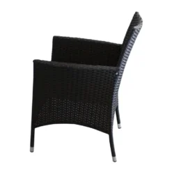 2 Stück Rattansessel Schwarz Inklusive Kissen Schwarz -Deutschland Garten Zier Verkaufs-Shop 954faaafb295d7aa11e8f1df0b7fd4d2