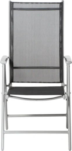 Siena Garden Saturn Klappsessel 2er Set, Gestell Aluminium In Silber, Fläche Textilbezug In Schwarz -Deutschland Garten Zier Verkaufs-Shop 977de403a02340db3961b805d1a85260