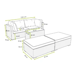GreenSpirit Gartenlounge Samoa - Dunkelgrau -Deutschland Garten Zier Verkaufs-Shop 986e3c5cc03ef21a940d7aebef9ca67e
