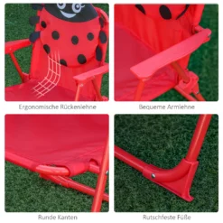 Outsunny 4tlg. Kindersitzgruppe Garten Gartentisch 2 Klappstühle Sonnenschirm Camping Kindersitzgarnitur Gartenmöbel Für 3-5 Jahre Rot -Deutschland Garten Zier Verkaufs-Shop 9896b3fea26a29f79e2218ce4e37ff53