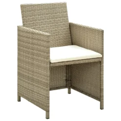 VidaXL 4-tlg. Garten-Lounge-Set Mit Auflagen Beige Poly Rattan -Deutschland Garten Zier Verkaufs-Shop 9a88c22d64055cb8bad7ebafb35b2ed7