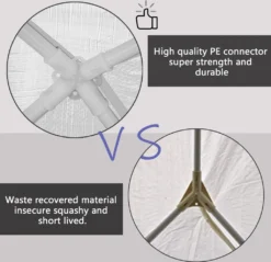 Yakimz Pavillon Verbolzung Festzelt Partyzelt Außenveranstaltungen Stahlrohre 3x6m Weiß -Deutschland Garten Zier Verkaufs-Shop 9a990a55abf48e5e60a573b198cceb92