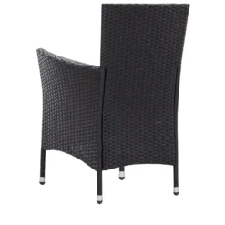 VidaXL Gartenstühle 2 Stk. Schwarz Poly Rattan -Deutschland Garten Zier Verkaufs-Shop 9b1edc3463f32ef37a8651df90d646b6