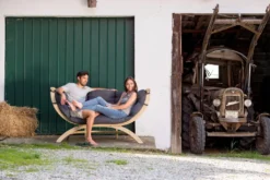 Gartenbank / Gartensofa 2-Sitzer Amazonas Siena Due Kissen Anthracite -Deutschland Garten Zier Verkaufs-Shop 9c397f2f55d94ad350c88c3fc5f0f32e