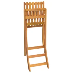 VidaXL Garten-Barhocker 2 Stk. Klappbar Massivholz Akazie -Deutschland Garten Zier Verkaufs-Shop 9c4ea7b13d9ddd8c2d5404f5fdf25609