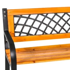 Linder Exclusiv Gartenbank 2-Sitzer Parkbank Bis 140 Kg Mit Rückenlehnen Gartenmöbel Holzbank MC4354 118x52x74 Cm -Deutschland Garten Zier Verkaufs-Shop 9c55d4bde03c86c38dd79c0c1698e072