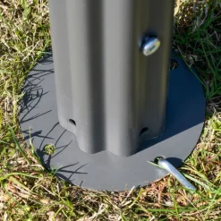 Outsunny Grillpavillon Mit Flammschutzdach, BBQ-Pavillon Mit 2 Ablagen Stahl PC Dunkelgrau, 240 X 150 X 230 Cm -Deutschland Garten Zier Verkaufs-Shop 9c7f8018432bc4313944afd7f938d572