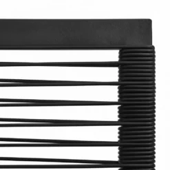 VidaXL Gartenstühle 4 Stk. Seil Rattan Schwarz -Deutschland Garten Zier Verkaufs-Shop 9d9a760de06e9ae82f62233d5ea771ce