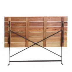 Biergartentisch HWC-J40, Klapptisch Gartentisch, Gastronomie-Qualität Akazie 120x60cm Naturfarben -Deutschland Garten Zier Verkaufs-Shop 9e3fa9ffe94fa14392b26a94a3e3f0fe