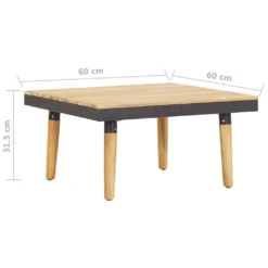 VidaXL Garten-Lounge-Set 7-Sitzer Mit Kissen Massivholz Akazie -Deutschland Garten Zier Verkaufs-Shop 9f1eaa1dab78cd13343a764a1dbba54e