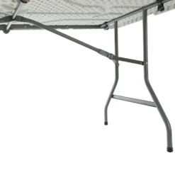 AREBOS Klapptisch 180 Cm, Mit Tragegriff, Aus Metall Und Wetterfestem Kunststoff, Weiß -Deutschland Garten Zier Verkaufs-Shop 9f28cebe1a7336c639c5745da5bdcaa4