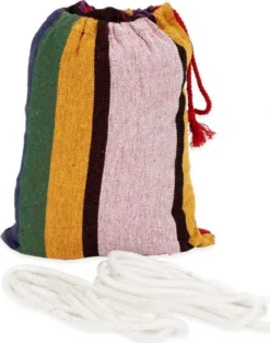 MODERN HOME Hängematte Doppelhängematte Für 1-2 Personen Outdoor Baumwolle Tragbar Garten Camping Hängematte Belastbarkeit 150kg Rainbow Geeignet Für Reise XXL GW-906 -Deutschland Garten Zier Verkaufs-Shop 9f93f24e2c7c5955b4836138d63f75f0