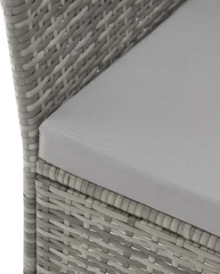 SVITA CHICAGO Rattan-Bank Garten-Bank Lounge Sitzecke Grau -Deutschland Garten Zier Verkaufs-Shop 9fbceac3857d259ad16e38cc59a9e66c