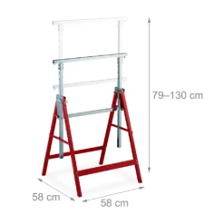 Relaxdays Klappbock 2er Set Höhenverstellbar -Deutschland Garten Zier Verkaufs-Shop a0a2aa3afdd510671f9463a13bb3032d