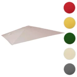 Ersatz-Bezug Für Luxus-Ampelschirm MCW-A96, Sonnenschirmbezug Ersatzbezug, 3x3m (Ø4,24m) Polyester 2,7kg Creme-grau -Deutschland Garten Zier Verkaufs-Shop a0b5f65b3a0fb77e1d62c10aeac4dc8e