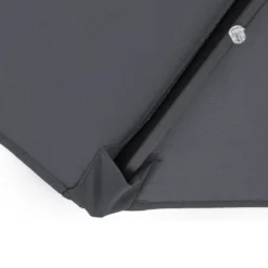 Kingsleeve Sonnenschirm LED Beleuchtung 270 Cm Groß Rund Solar Alu Knickbar Stabil Marktschirm Gartenschirm Terrassenschirm Garten Terrasse Balkon, Farbe:anthrazit -Deutschland Garten Zier Verkaufs-Shop a1cc27bcf8502ad6267adb02eb9c6cf4