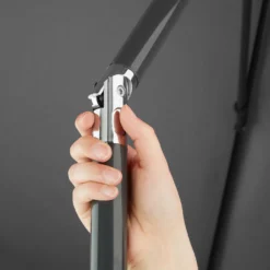 Tectake Sonnenschirm Vanessa 200x125cm Höhenverstellbar Und Neigbar - Grau -Deutschland Garten Zier Verkaufs-Shop a241bb26874bca9b5c8ccb6472c80300