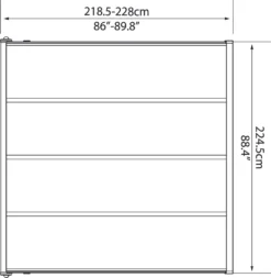 Palram-Canopia Aluminium Terrassenüberdachung Mit Doppelstegplatten "Sierra" Anthrazit 230 X 230 Cm -Deutschland Garten Zier Verkaufs-Shop a3aad3b158d10093deca299179bccf0e