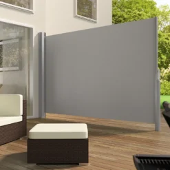 Tectake Aluminium Seitenmarkise Ausziehbar Mit Aufrollmechanismus - 200 X 300 Cm, Grau -Deutschland Garten Zier Verkaufs-Shop a442fa8ed56686a1d2404fc681e52d9d