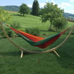 MacaMex Hängematte Mit Gestell Siesta Grande + Brasil Premium Bahia Hängematte