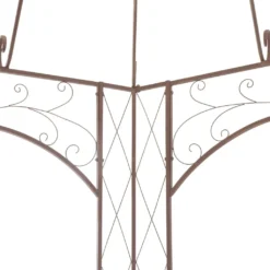 VidaXL Gartenpavillon Antikbraun 3 M Eisen -Deutschland Garten Zier Verkaufs-Shop a57eb51fc148eb8d834ef97600f7e993