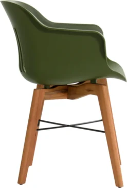 Hartman Outdoor 2er Set Gartenstühle Jill Wood Natur/Dunkelgrün -Deutschland Garten Zier Verkaufs-Shop a620ca74b80190b985c5322a02159a83