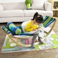 SoBuy Kinderhängematte Mit Sicherheitsstopper Hängematte Schaukel Für Kinder KMB16-J -Deutschland Garten Zier Verkaufs-Shop a6492cb5250b54c47e373749dd972d4d