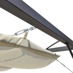 VidaXL Gartenpavillon Mit Versenkbarem Dach -Deutschland Garten Zier Verkaufs-Shop a9e2159cd8e6e636cd075a200fb523e9