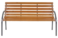 Gartenbank Leoben, Parkbank Holzbank Sitzbank, 150cm Natur Lackiert -Deutschland Garten Zier Verkaufs-Shop a9e6aa2c439999085ea33e0419d35590