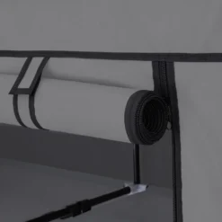 Tectake Stoffschrank 4 Fächer 108x45x164cm - Grau -Deutschland Garten Zier Verkaufs-Shop aa5f5779a423f98df6fb76677923baa9