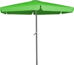 Linder Exclusiv Sonnenschirm, Gartenschirm Ø 300 Cm,mit Kurbel, Lime Green